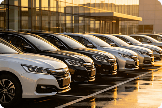 汽车租赁场景功能界面